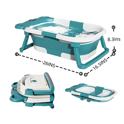 Foldable Dog Pet Bathtub.26.3X1